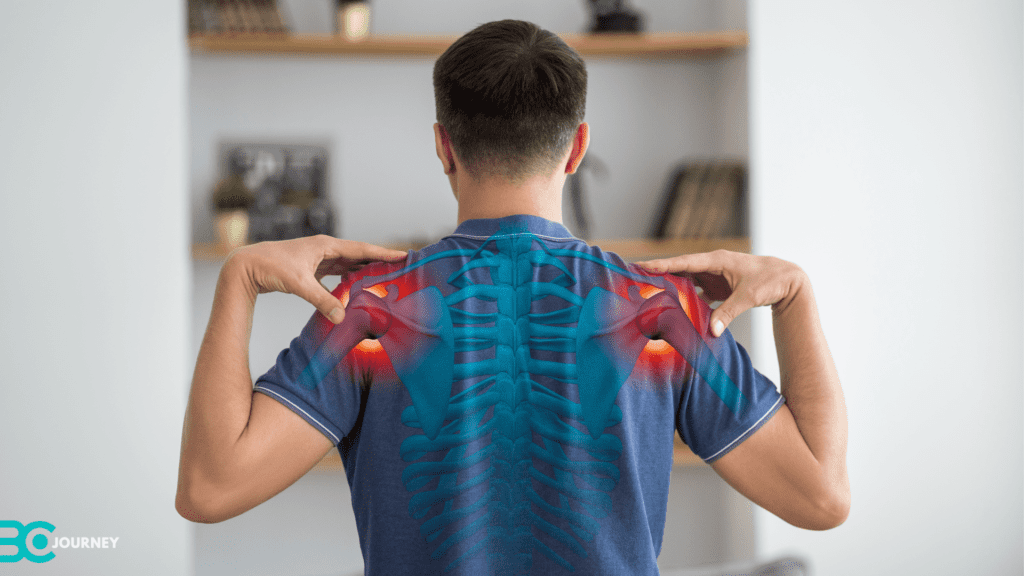 Shoulders Blade Squeeze upper back pain exercise