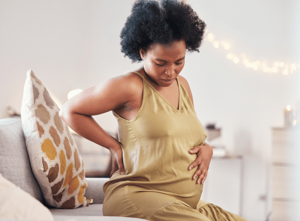 Backache from Large Breasts During Pregnancy